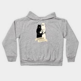 Family Portrait Kids Hoodie